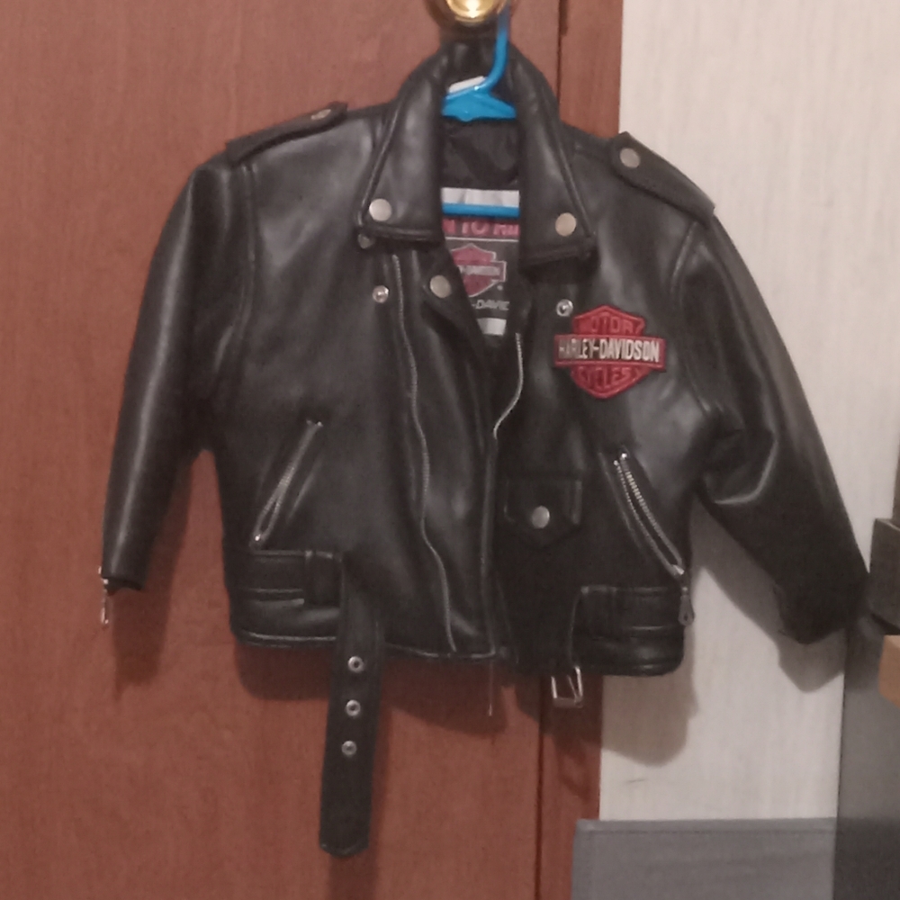 2t leather Harley Davidson jacket